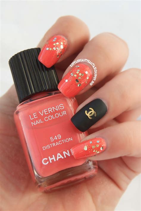 gabrielle chanel nails|Chanel nail design ideas.